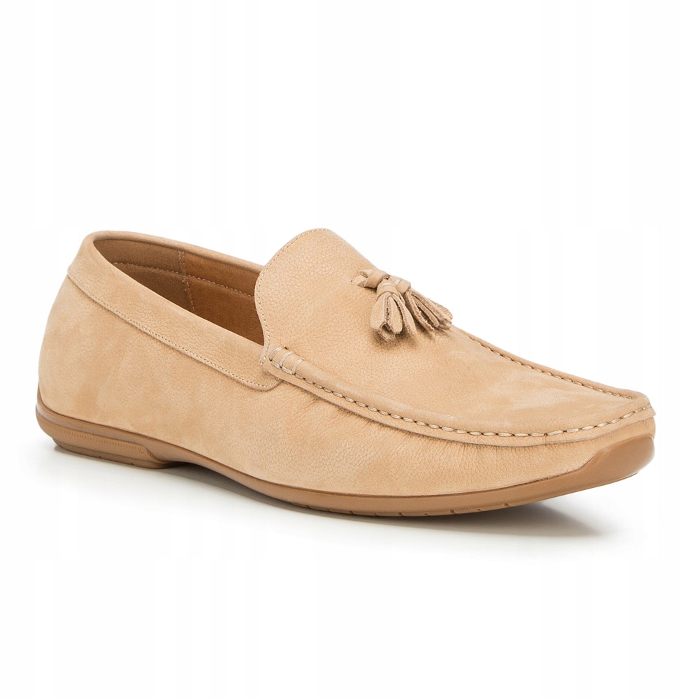 

Wittchen Męskie mokasyny z nubuku z chwostami