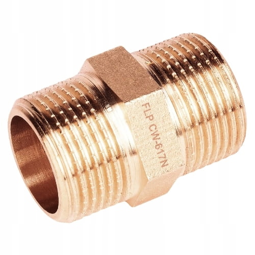 

Nypel mosiężny 1/2" L-4cm