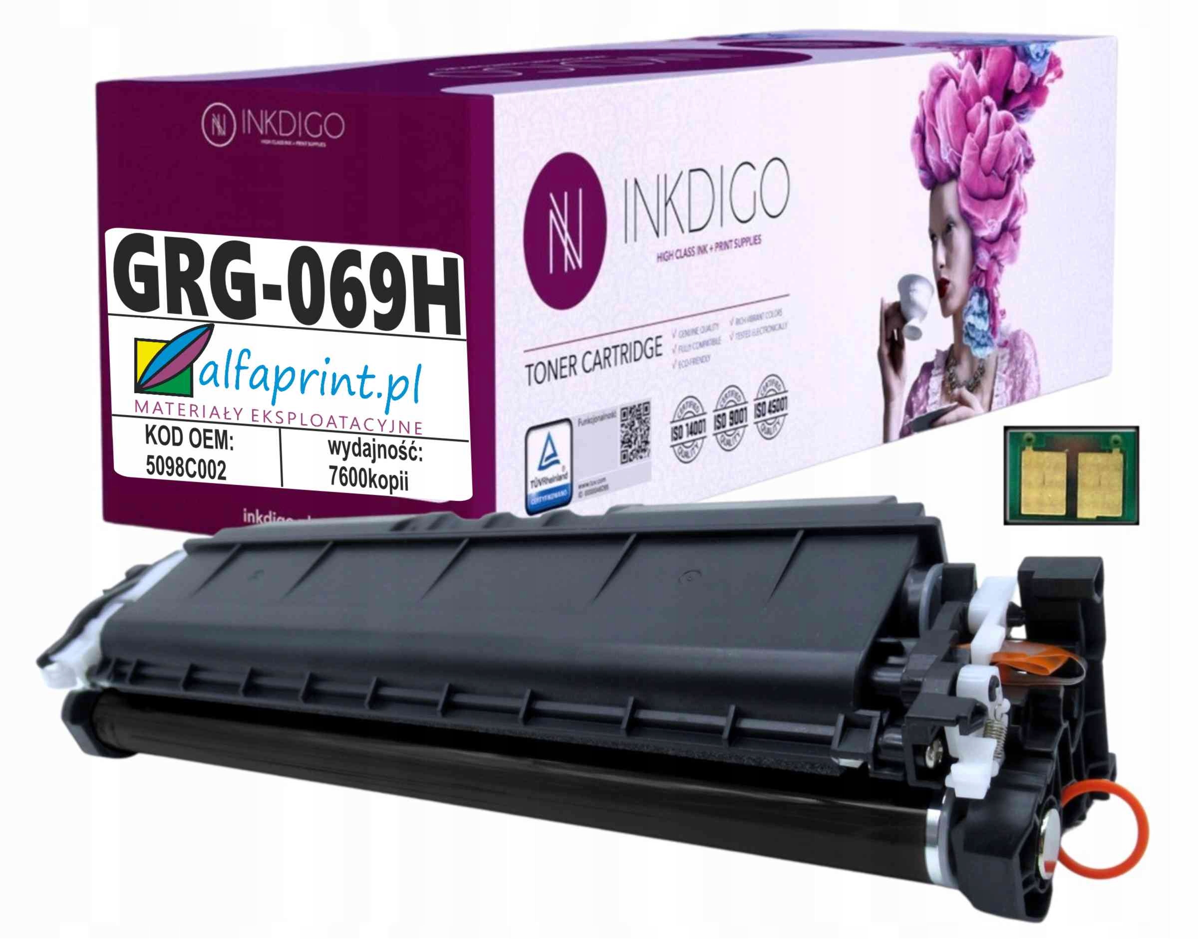 CRG-069H pro Canon i-SENSYS LBP673Cdw, i-SENSYS MF752Cdw, i-SENSYS MF754Cdw