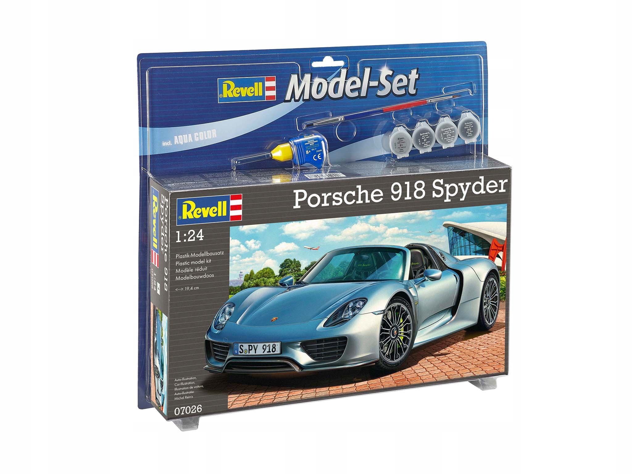 Model Ke Slepení Revell Porsche 918 Spyder 67026