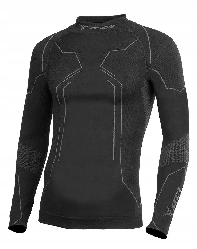 SECA S-COOL termoaktywna koszulka z długim rękawem z jonami srebra L