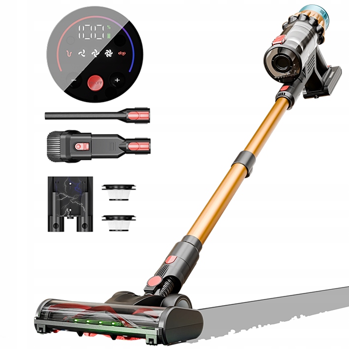Vertikálny bezdrôtový vysávač Blossom V22 650W 40000Pa 60 minút prevádzky