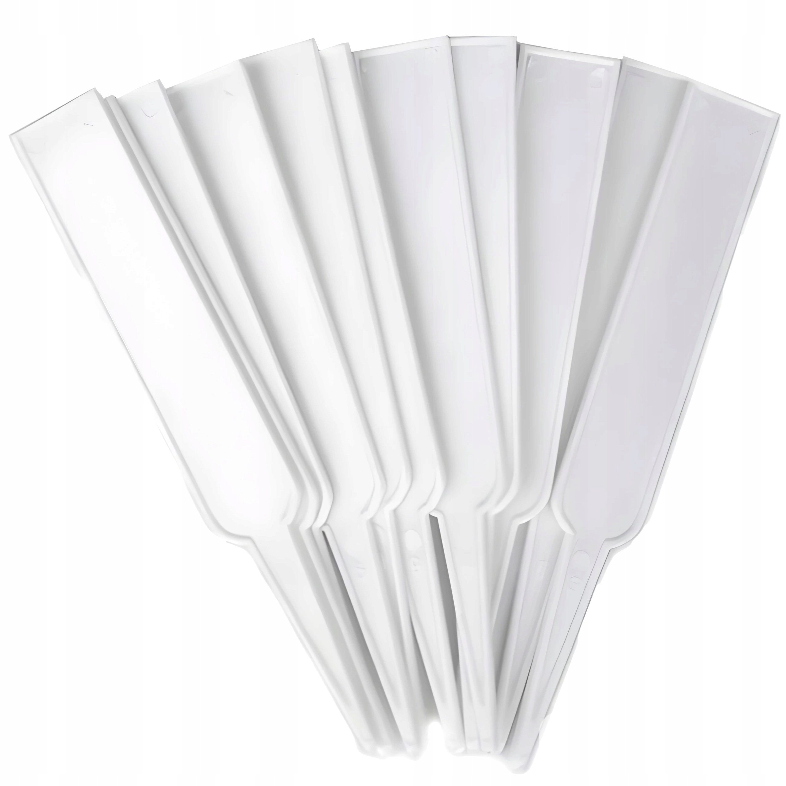 ETYKIETY DO ROŚLIN TABLICZKI OGRODOWE ZNACZNIKI DO SADZONEK 10 SZT BIAŁE