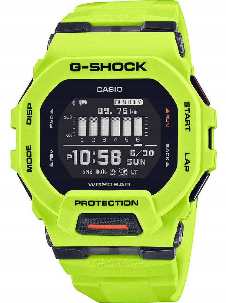 Zegarek Casio G-shock GBD-200-9ER bieganie basen