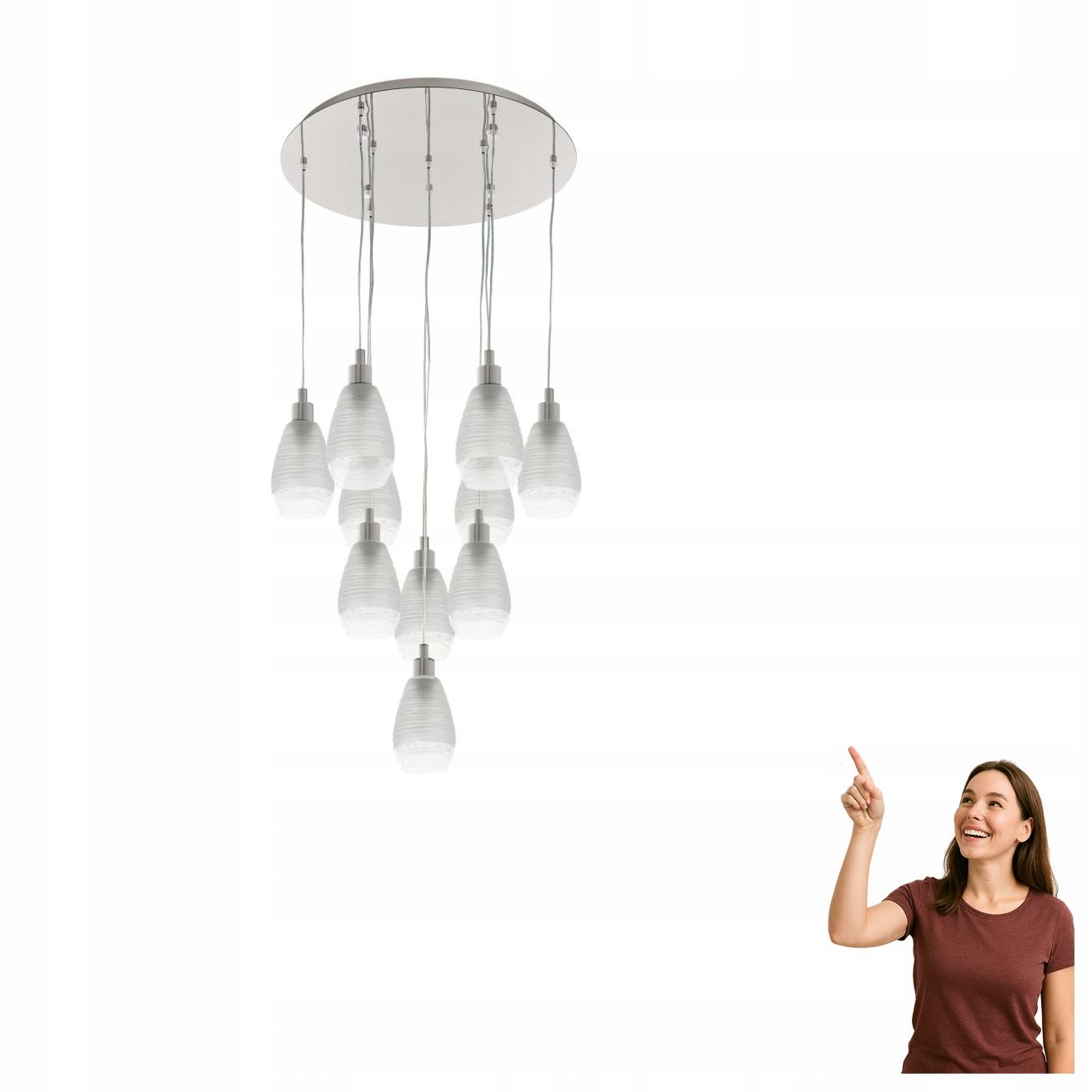 Závesná lampa Siracusa 39503 Eglo
