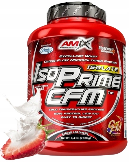 Amix Nutrition IsoPrime Cfm Protein izolát 2000 g Jahoda