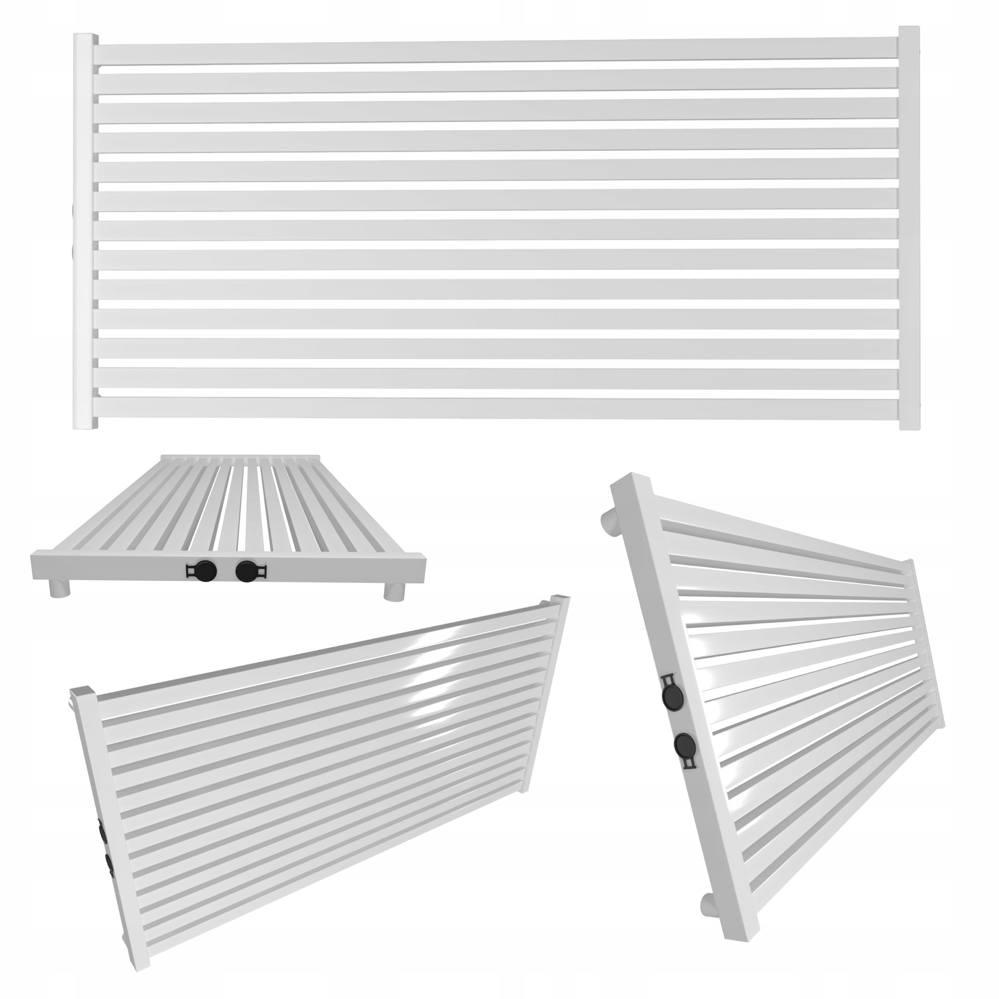 Dekorativní radiátor úrovně Radiator 100x61 Bílý