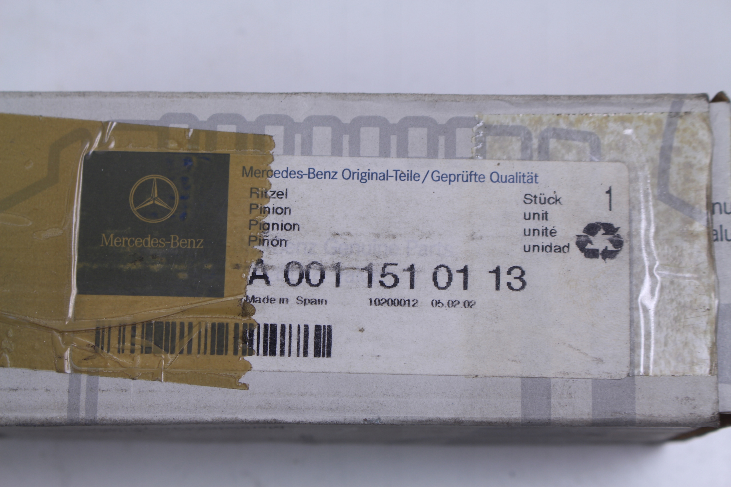 BENDIX ROZRUSZNIKA MERCEDES A0011510113 Typ samochodu Samochody dostawcze