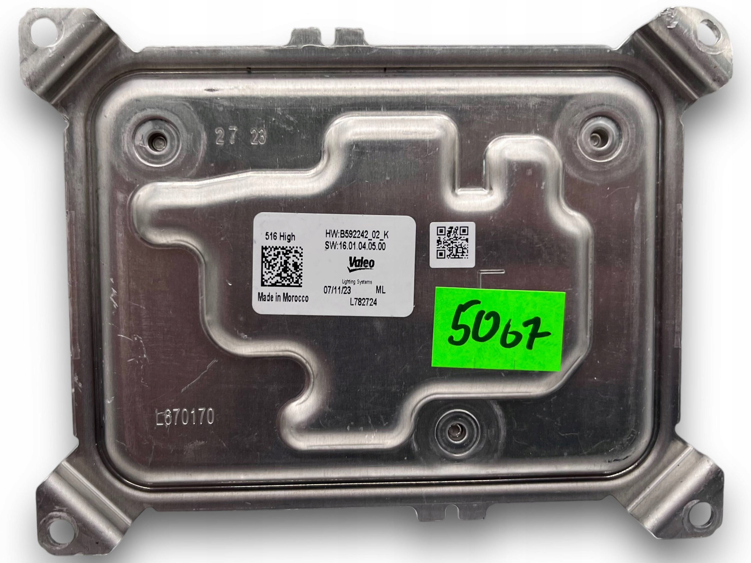 JEEP AVENGER module LED control unit L782724