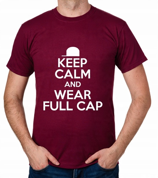

koszulka Keep Calm And Wear Full Cap prezent