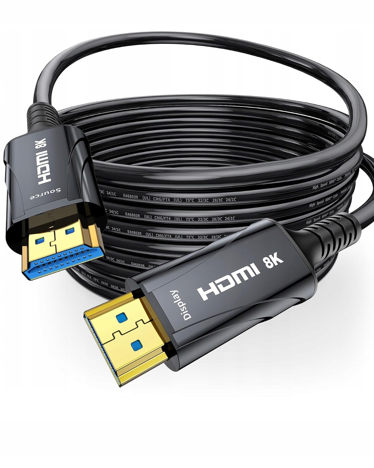Optický kabel 8K Hdmi 2.1 – 15 m, Ultra High Speed
