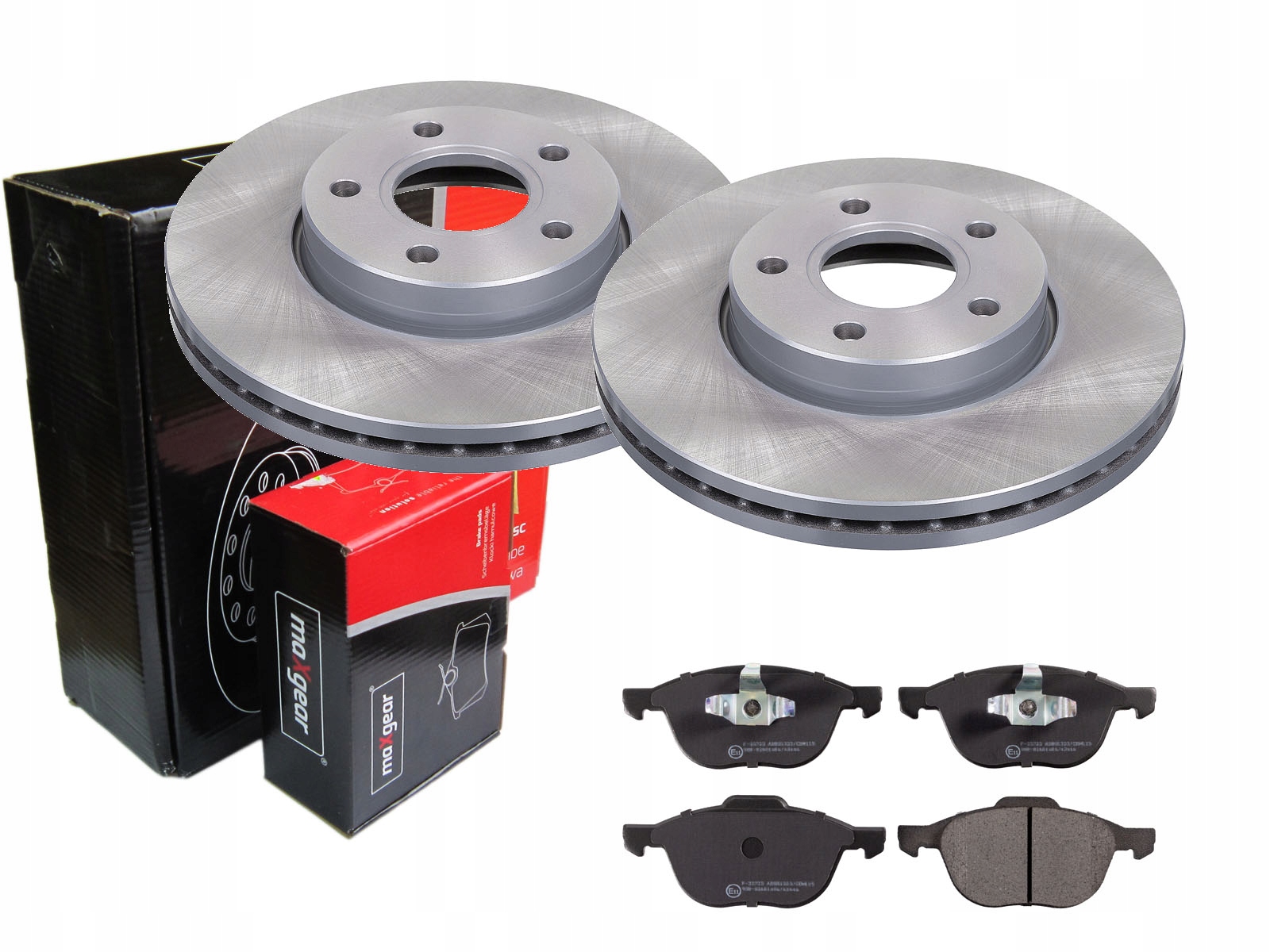 TARCZE KLOCKI MAXGEAR PRZÓD FORD FOCUS III MK3 278
