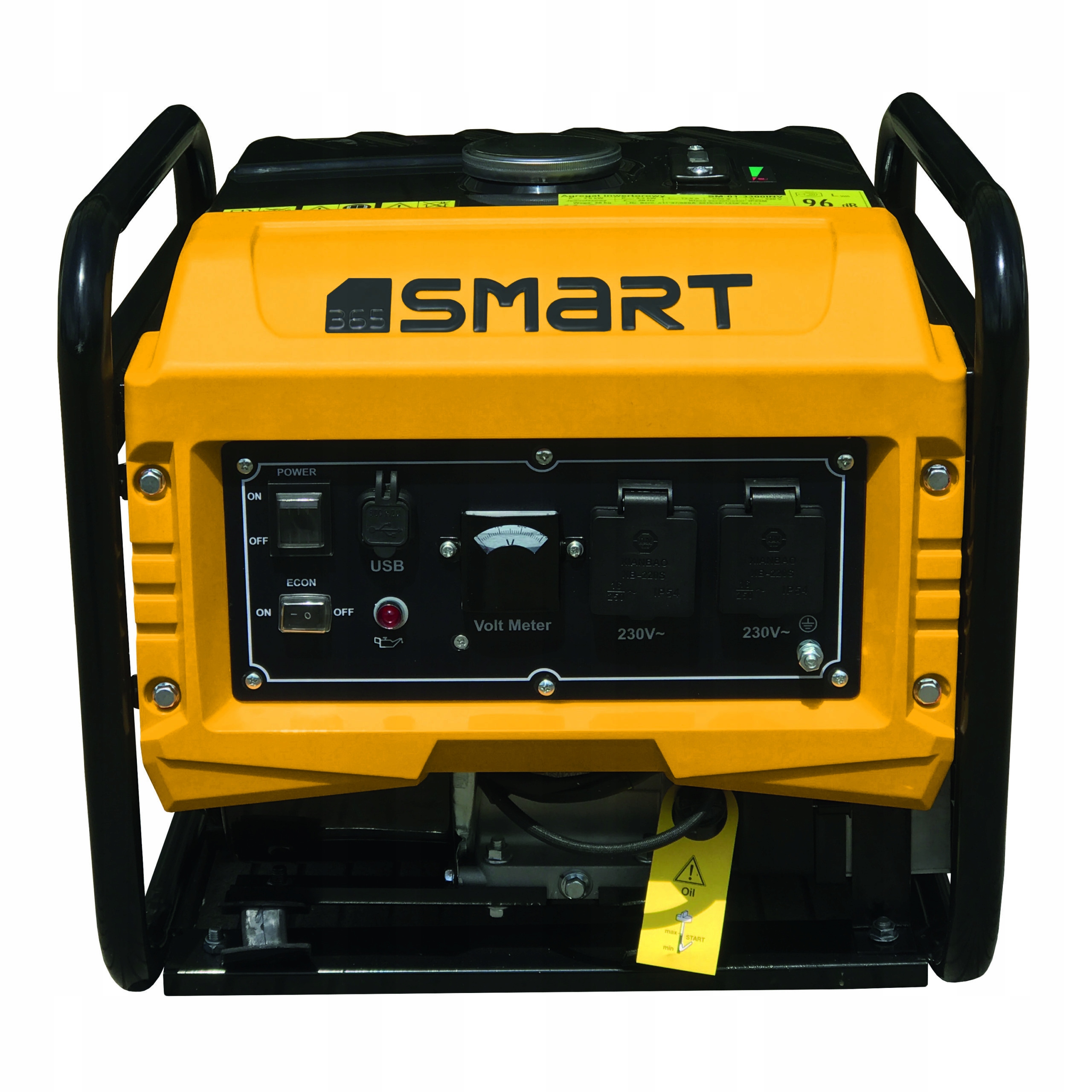 SMART AGREGAT PRĄDOTWÓRCZY INWERTOROWY 3300W 230V Typ agregatu jednofazowy