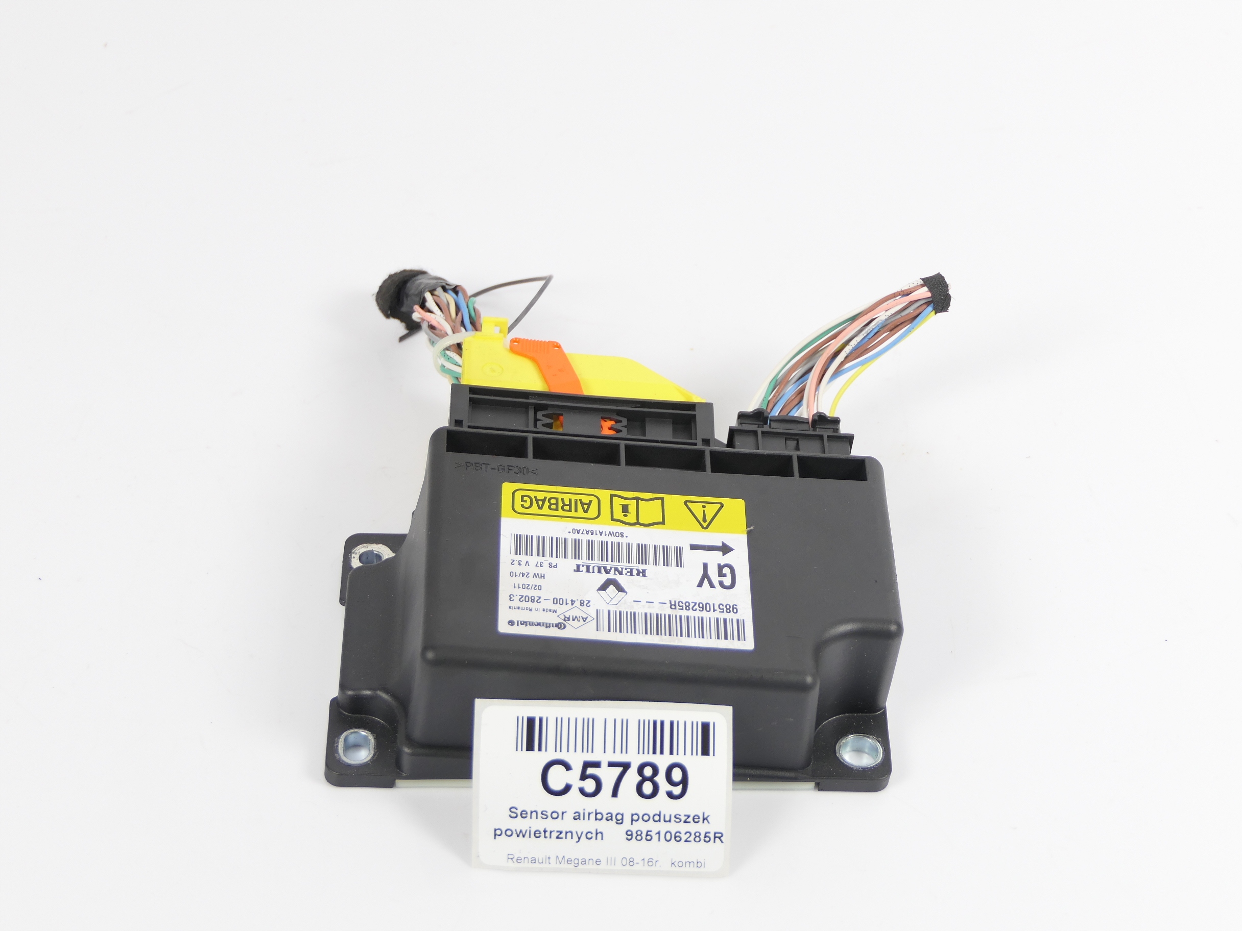 985106285R - Датчик водія подушки безпеки Megane III 3
