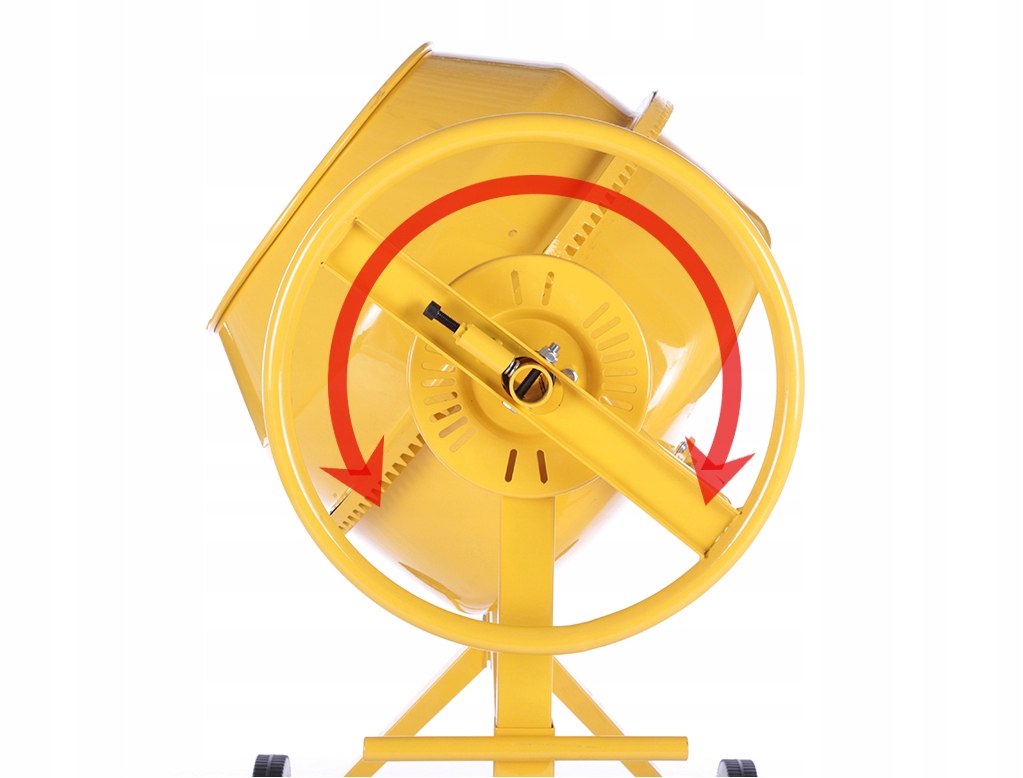 Betoniarka budowlana HIGHER mieszarka 160L 1300W 230V żeliwny wieniec — 32