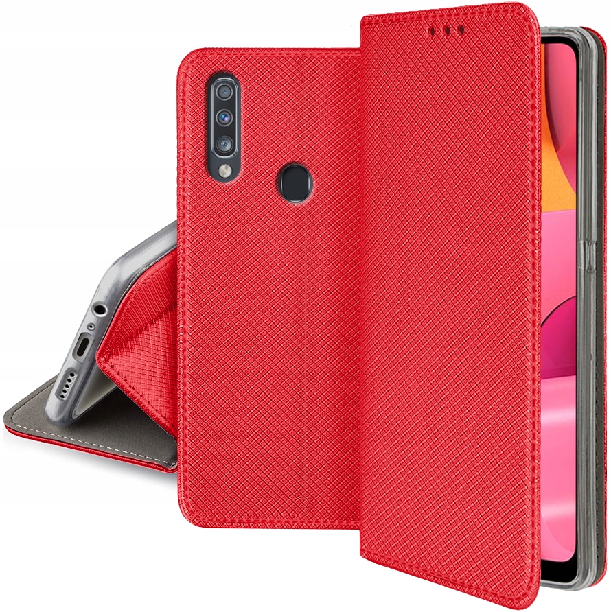 

Etui do Samsung Galaxy A20S Portfel Magnet Szkło