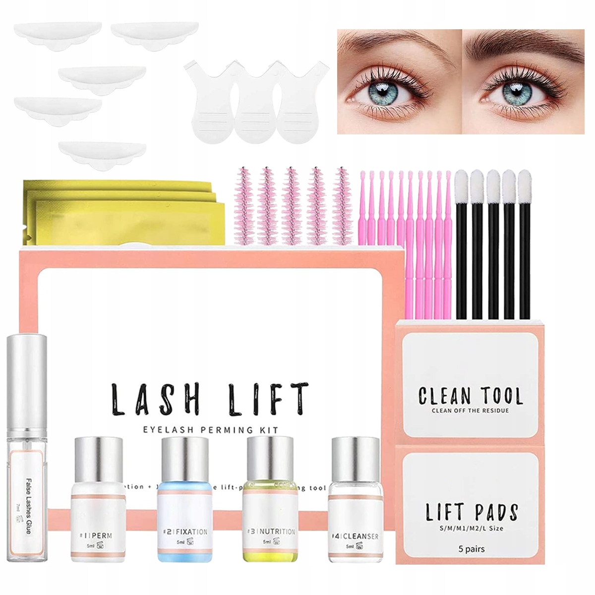 Sada pro lifting řas Lash