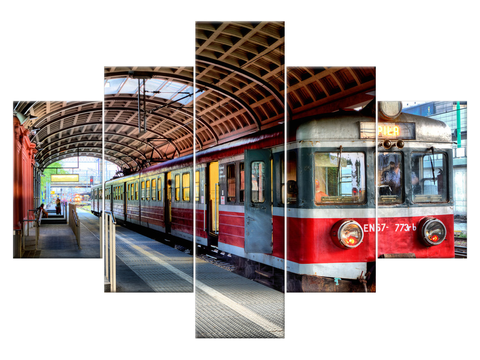 

Obraz Pociąg Poznań-Piła 100x70 Poznań 540A_5A