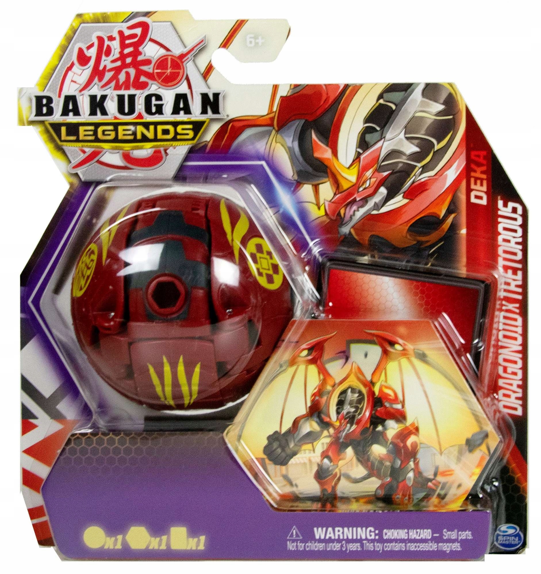 

Zestaw Deka Bakugan Dragonoid X Tretorous
