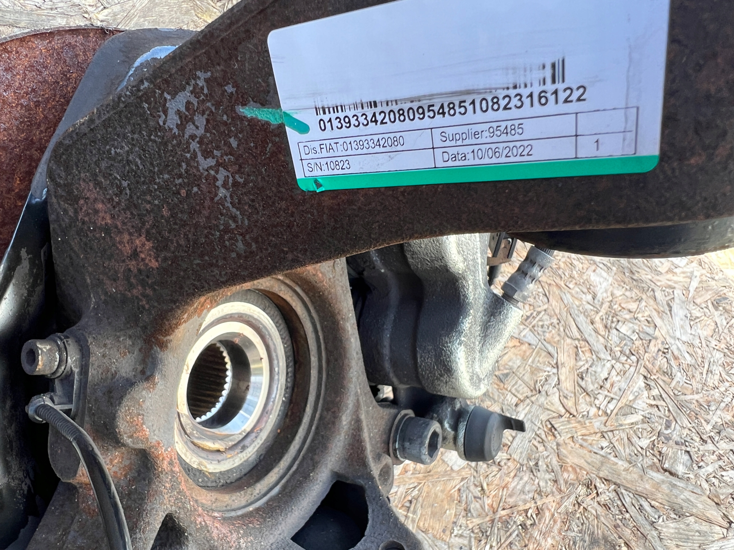 swing shock absorber left 15' DUCATO BOXER JUMPER 01393342080