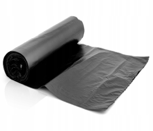 

Worki na śmieci Ldpe czarne mocne 60L 10 Szt