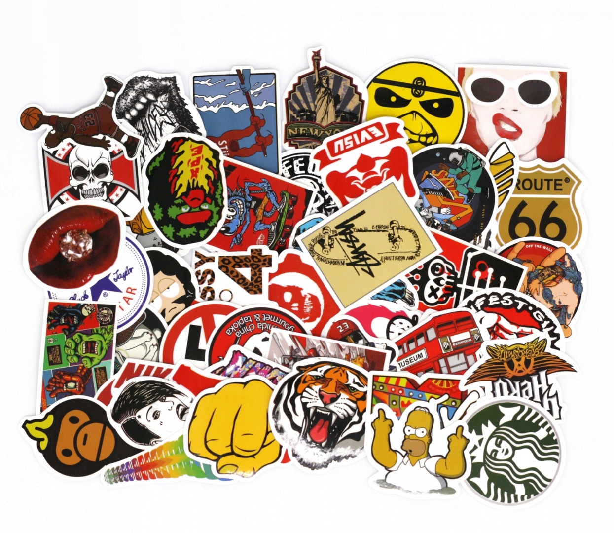 

Zestaw Naklejek Sticker Bomb Wlepy Adidas Nike