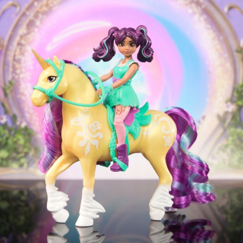 UNICORN ACADEMY UNIKORNIS AKADÉMIA SZETT AVA BABA ÉS UNIKORNIS LEAF Márka Spin Master