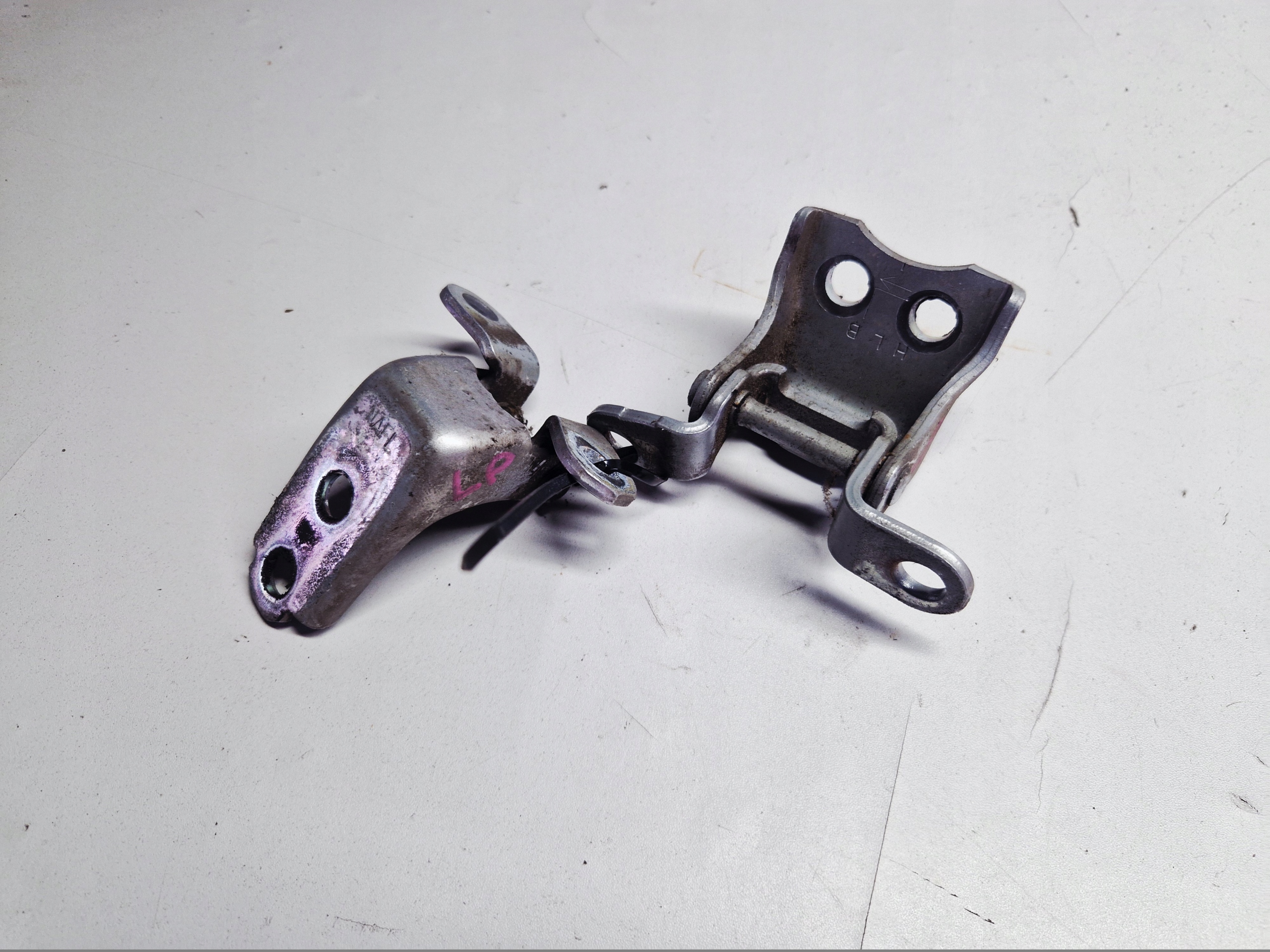 HONDA INSIGHT II hinge hinges door left front KOMPLET GORA DOL NH700MX