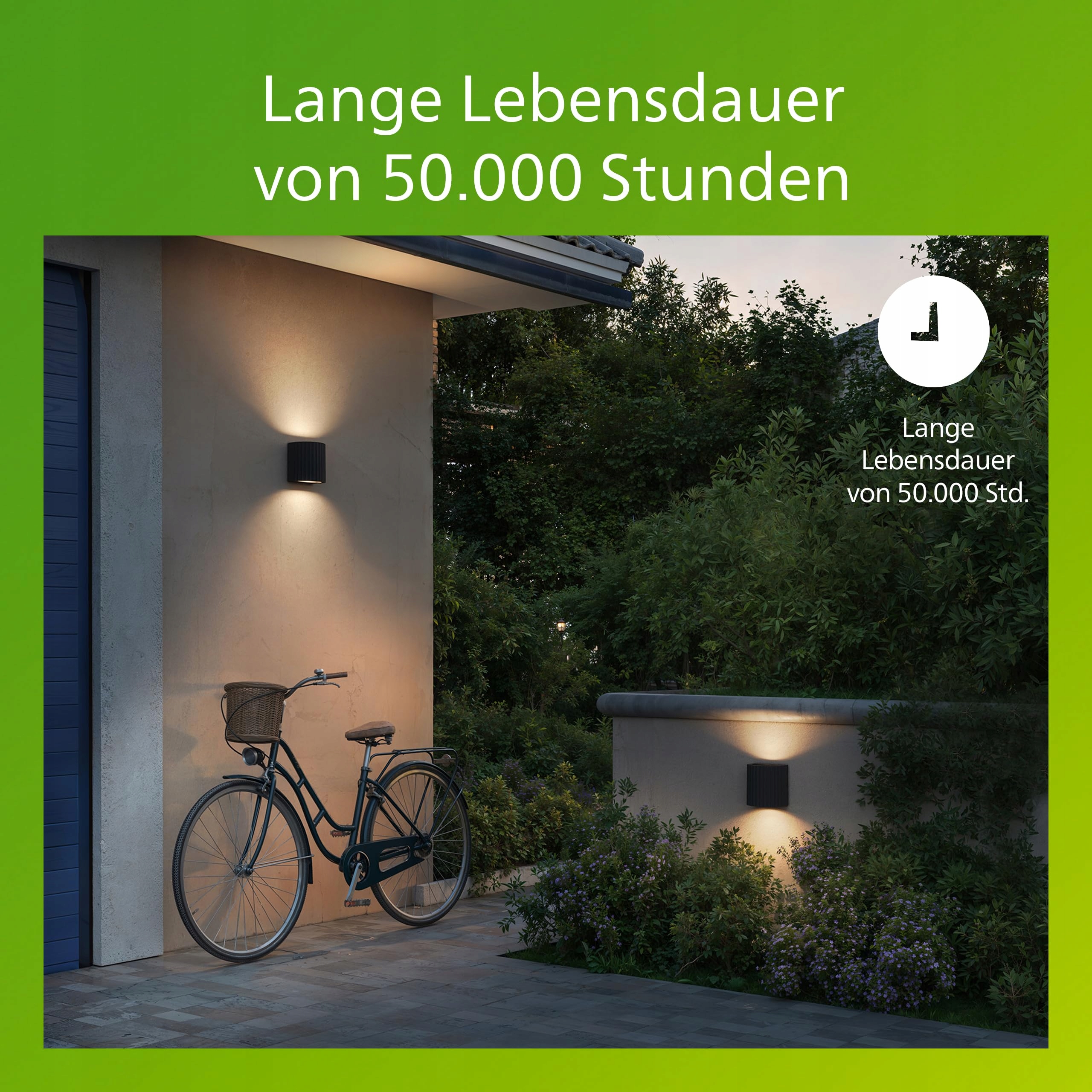 PHILIPS Lampa Zewnętrzna LED 800lm 2700K IP44 Aluminiowa Anthrazitgrau — miniatura 4