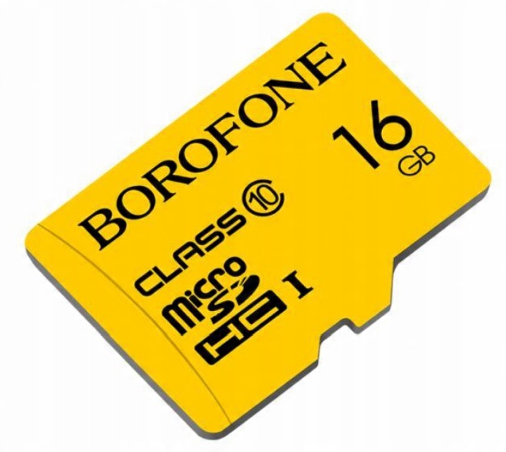 

Borofone Karta pamięc Tf micro 16 Gb Sdhc klasa 10