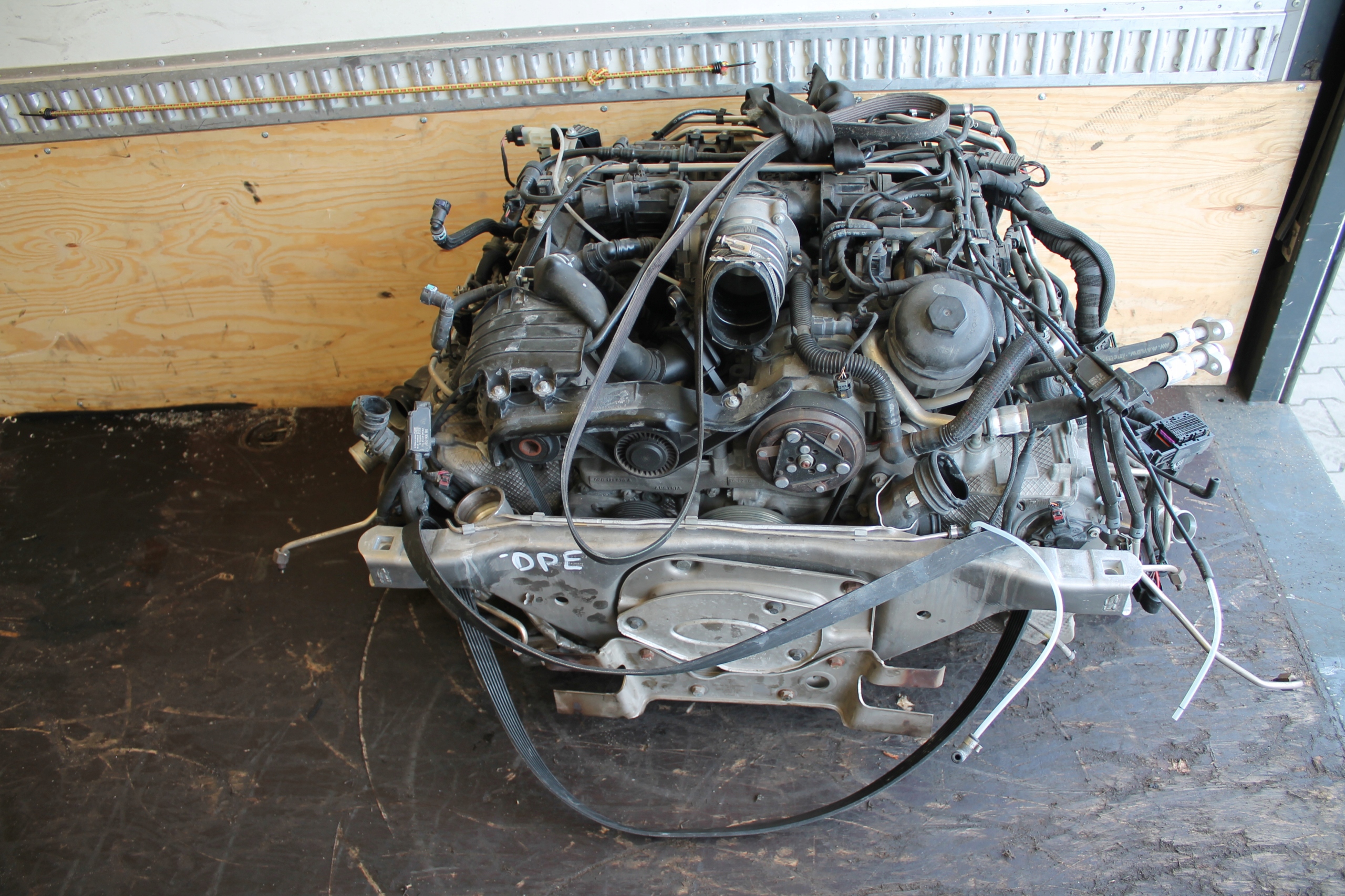 engine complete PORSCHE 991 3,0 DPE 20 TYSKM