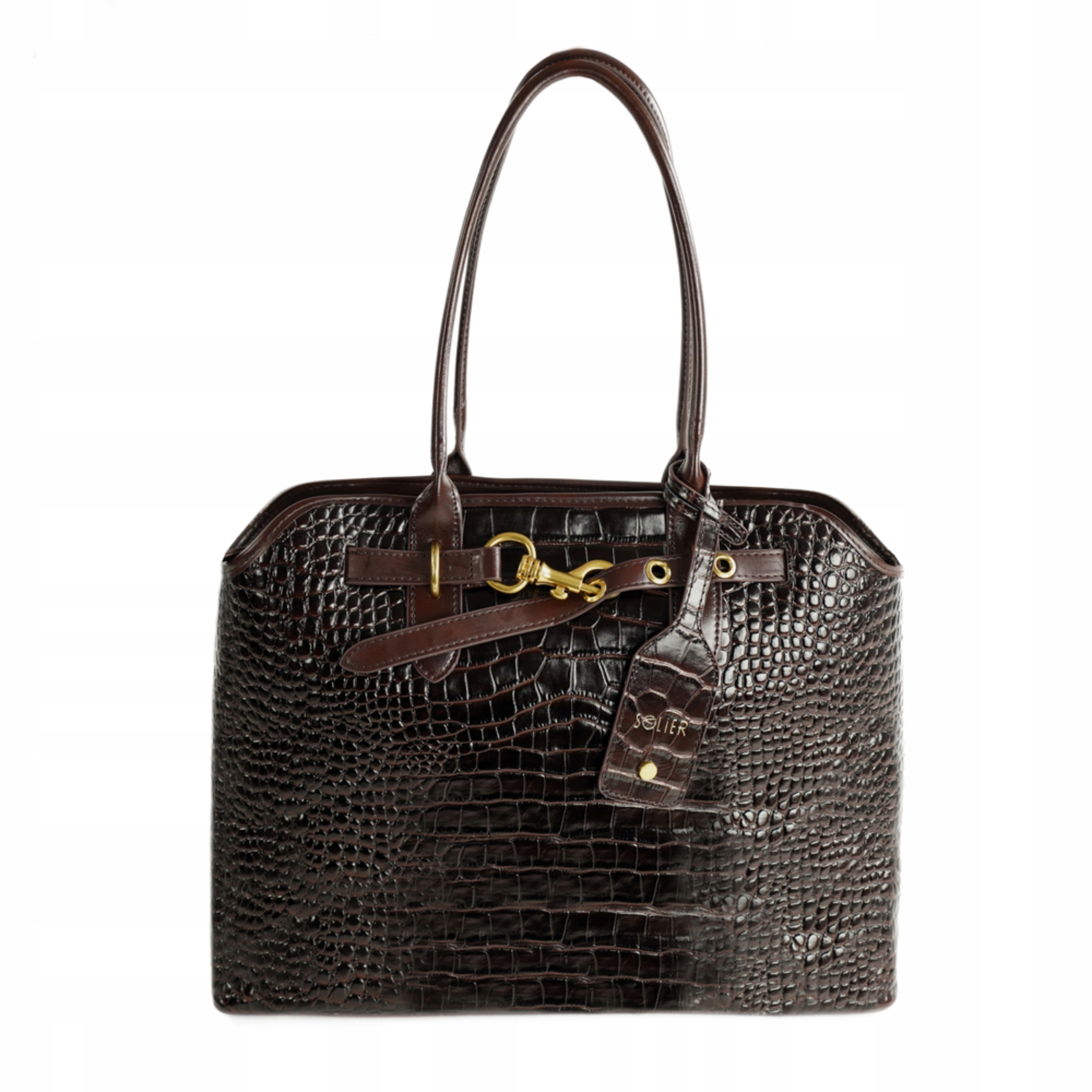 Dámská kožená kabelka Taška přes rameno Shopper Dárek Premium