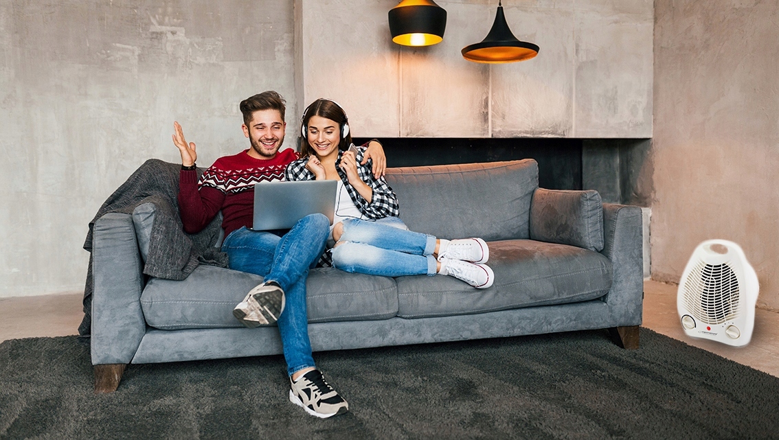 GRZEJNIK ELEKTRYCZNY FARELKA TERMOWENTYLATOR 2000W Model GOBI 2000W