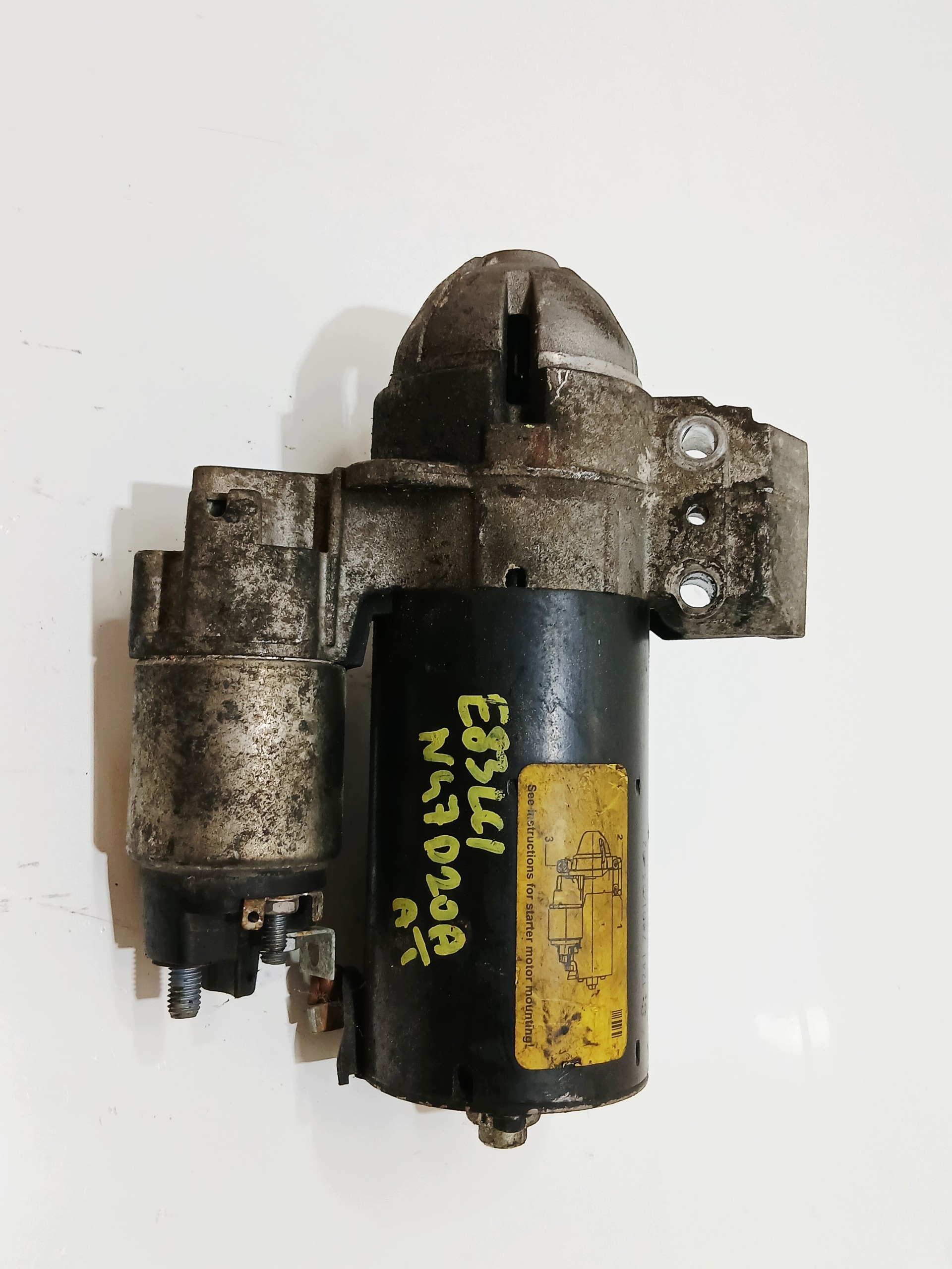 starter AUTOMAT BMW X3 E83 LCI N47 2.0D 7801203