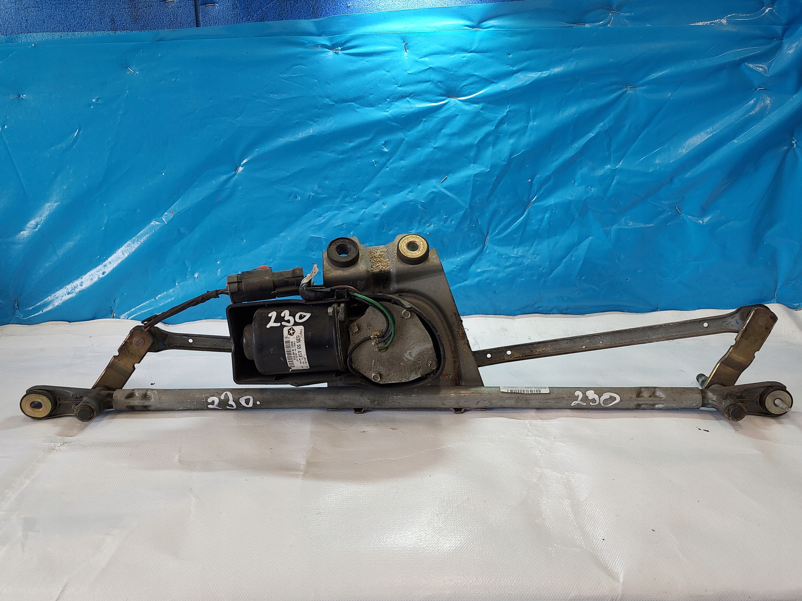 wiper mechanism TOYOTA AYGO 53555412 front