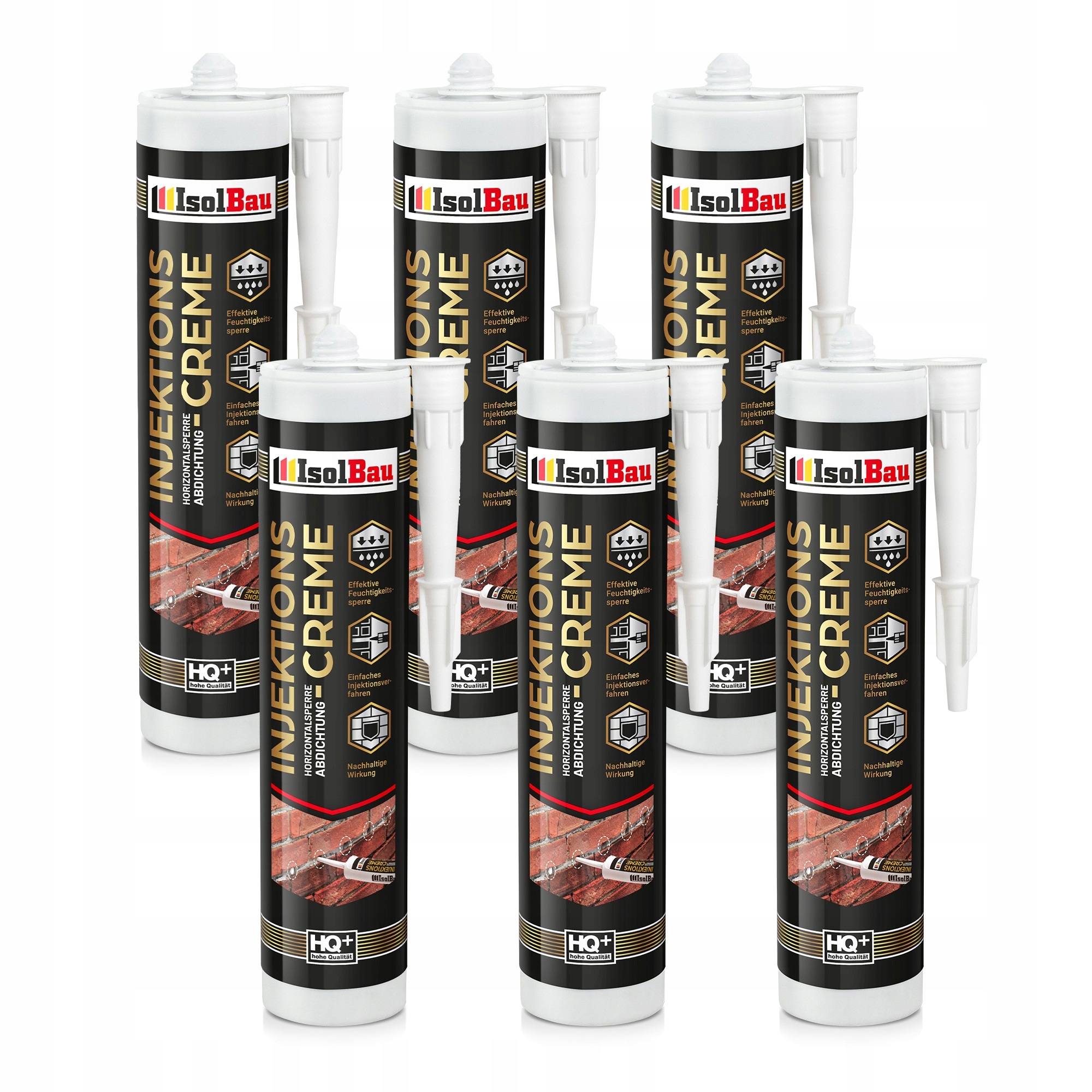 Přípravek na injekci Injekční krém 6 x 280 ml proti kapilární vlhkosti