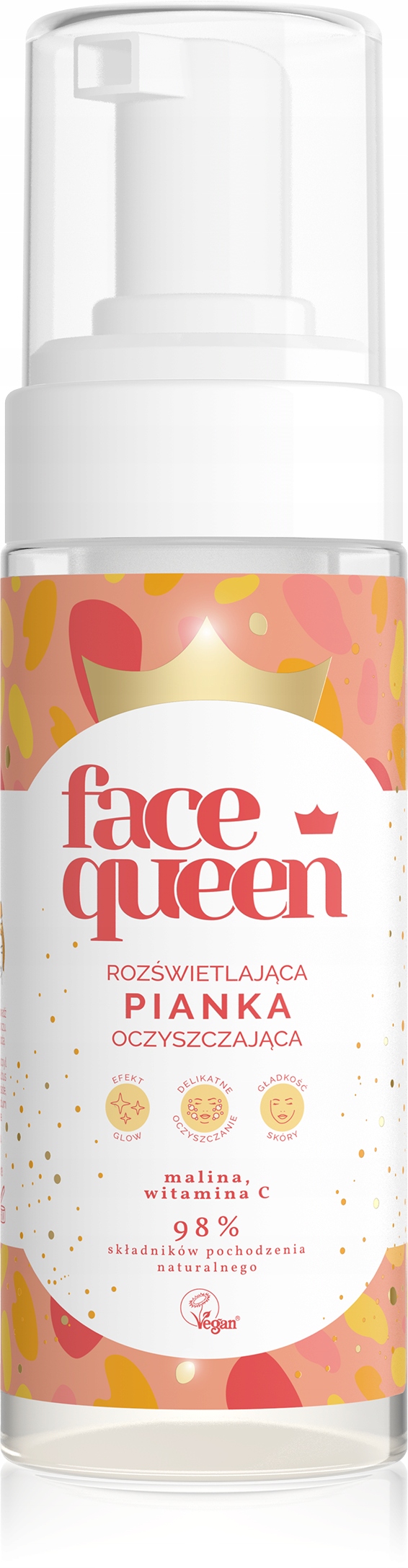 

Face Queen rozświetlająca pianka oczyszczająca