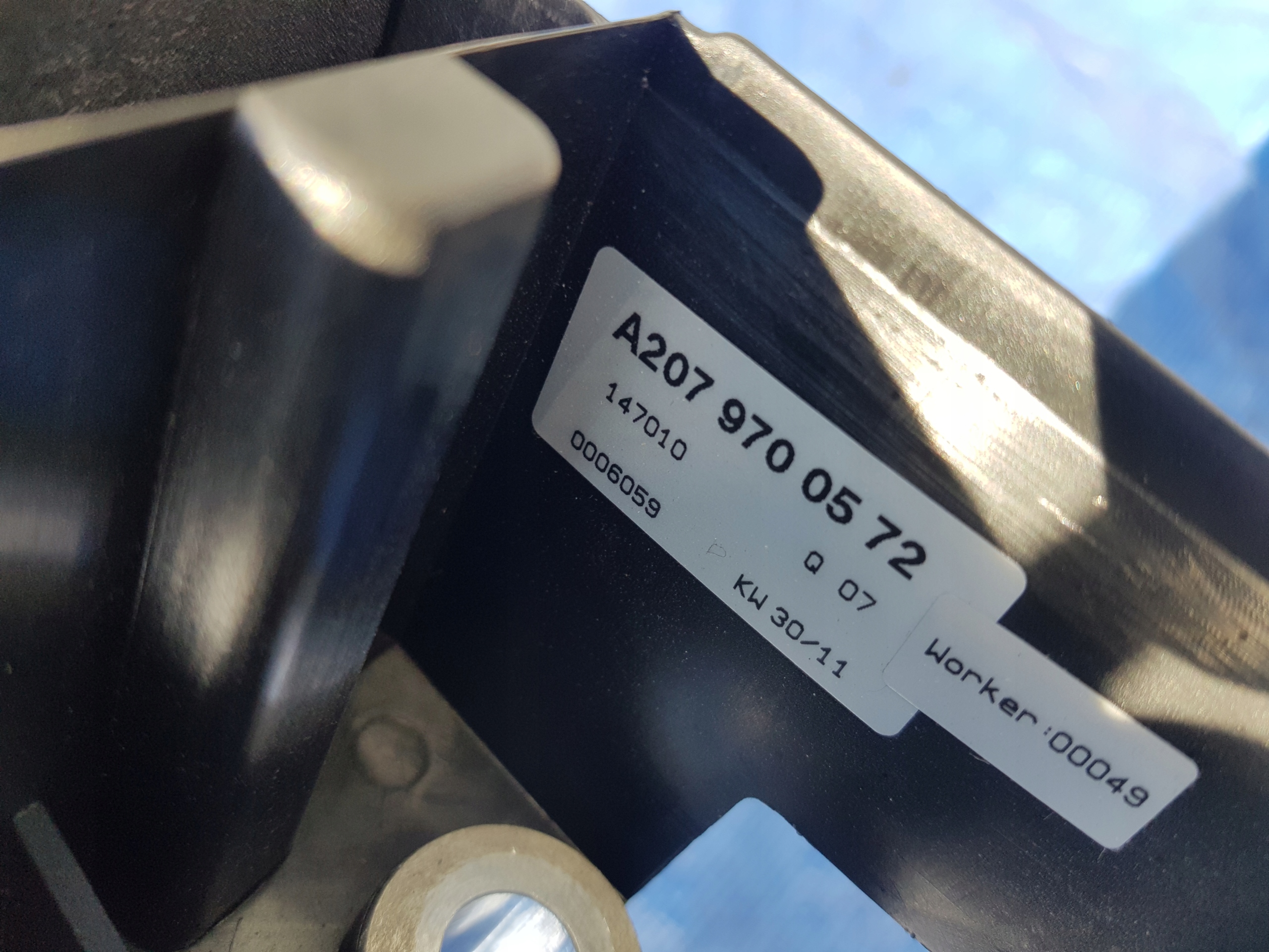 MERCEDES W207 mini motor WINDSHOT A2078600141