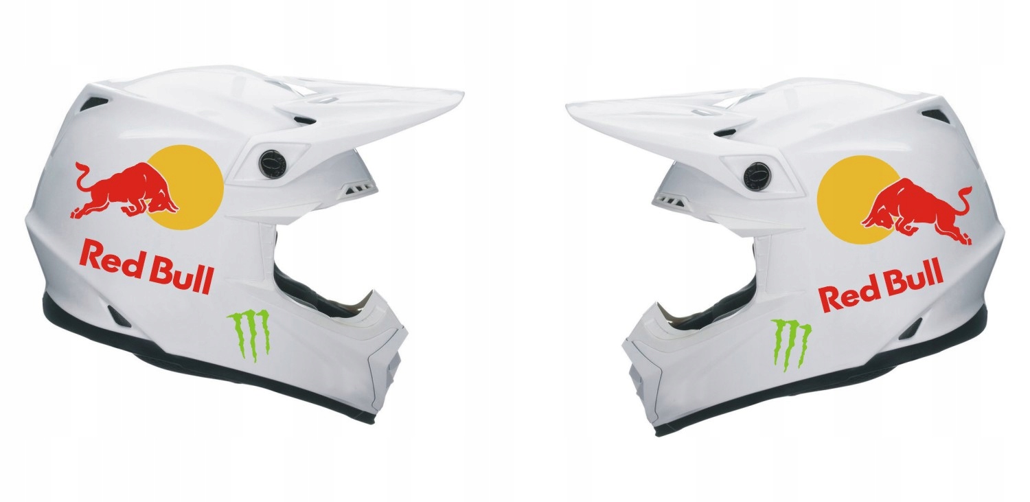 Naklejki Monster Pazury kask