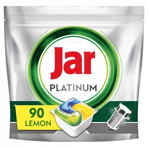 Levně Jar Platinum Lemon kapsle do myčky 90 ks