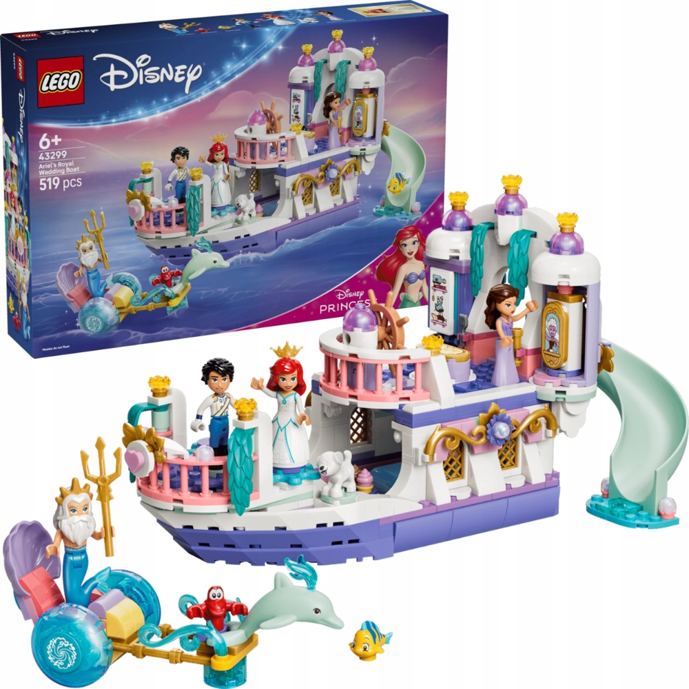 Lego Disney Královská Loď Arielky – 43299