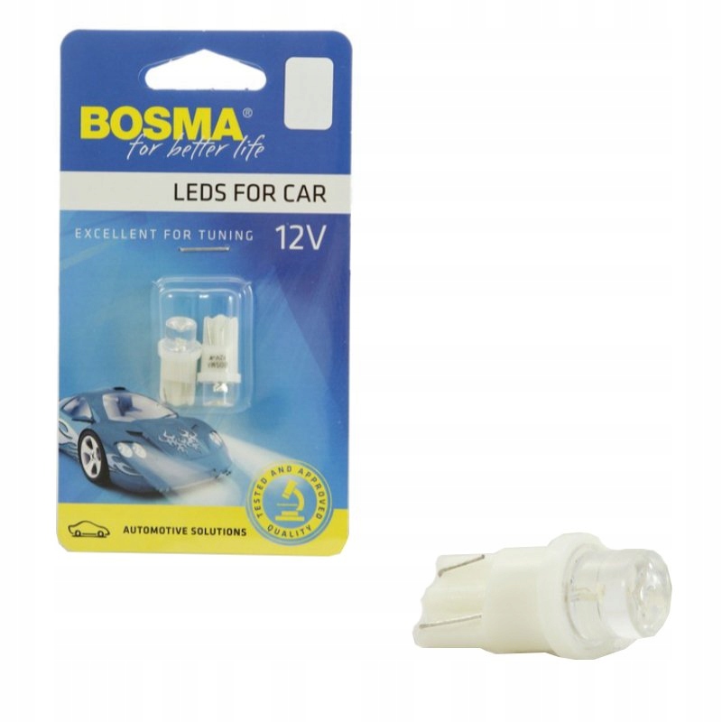 

Bosma Led 12V T10 Calosz.biała 2SZT