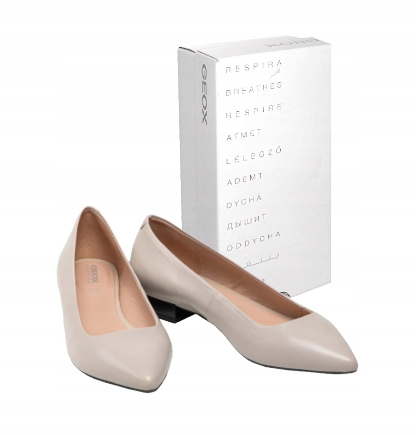 Boty Geox Dámské Polobotky Lodičky D Charyssa A Přírodní Kůže vel. 39