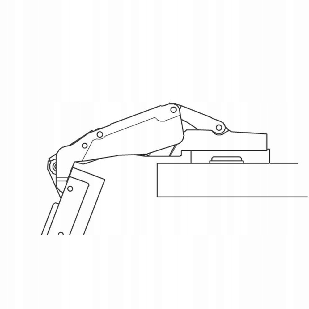 Zawias kątowy FGV slide on 175° Marka FGV