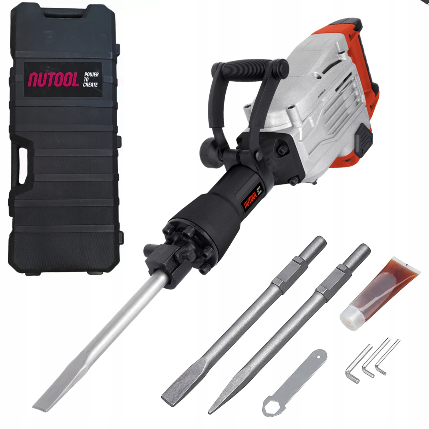 Nutool Młot Wyburzeniowy Udarowy Hex 1700W 60J W Walizce