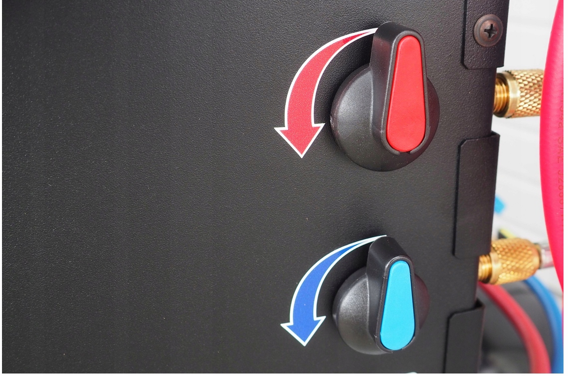 Stacja klimatyzacji automatyczna ECOTECHNICS ECK VA_500 R134A Cechy dodatkowe drukarka