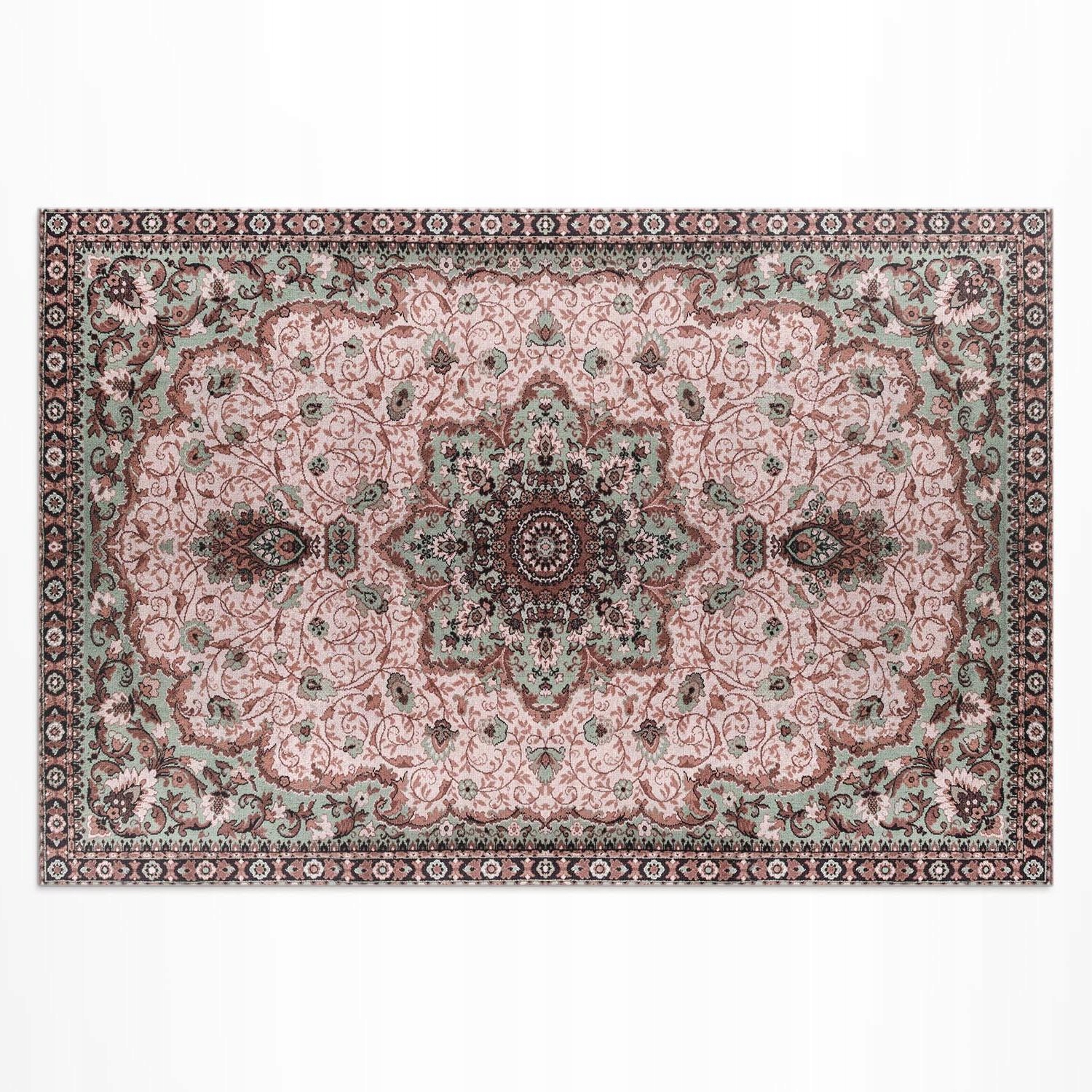 Vinylový koberec do záhrady s potlačou Mandala Blízkeho východu 150 x 255 cm