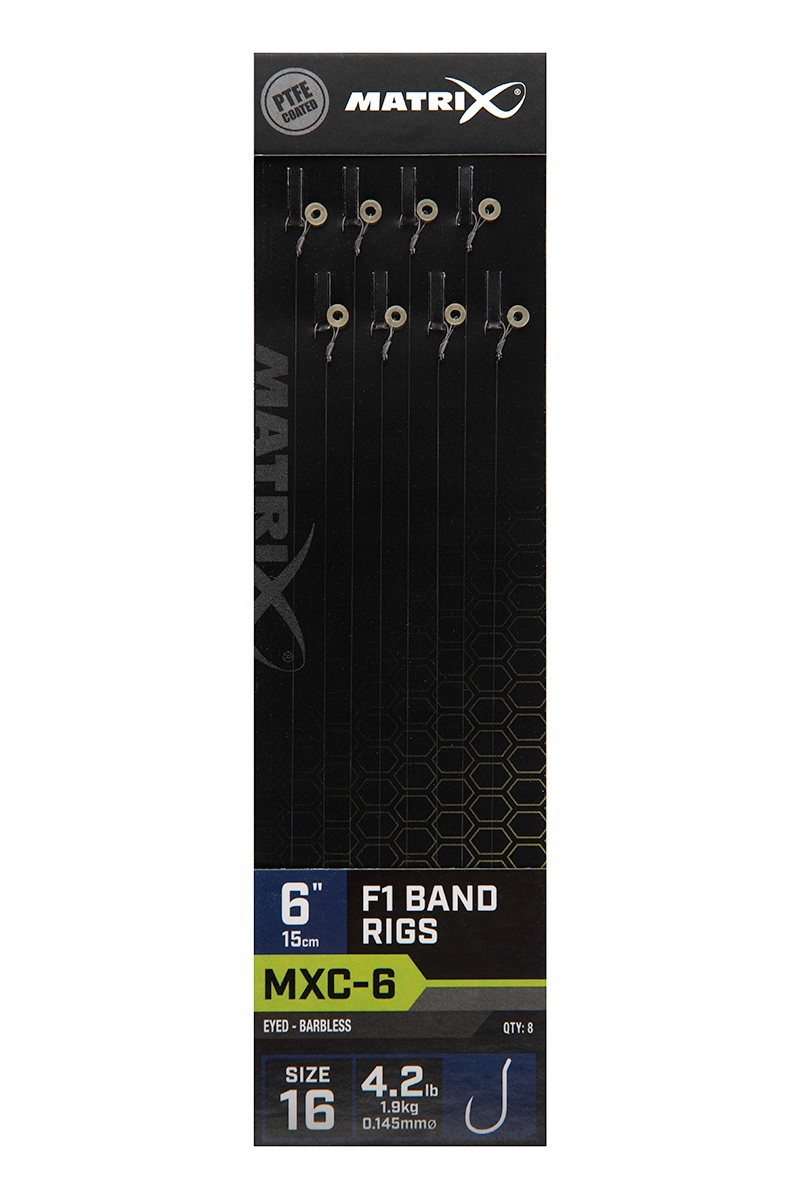 Przypony Mxc-6 F1 Bands 0,145mm Hak 16 Matrix