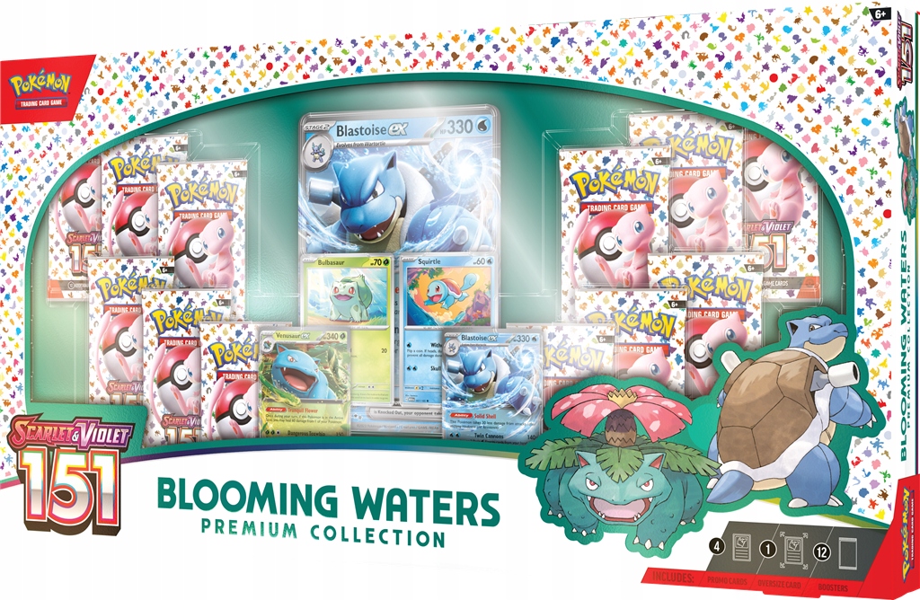 Pokémon Tcg: Scarlet & Violet 151 Blooming Waters Premium Collection