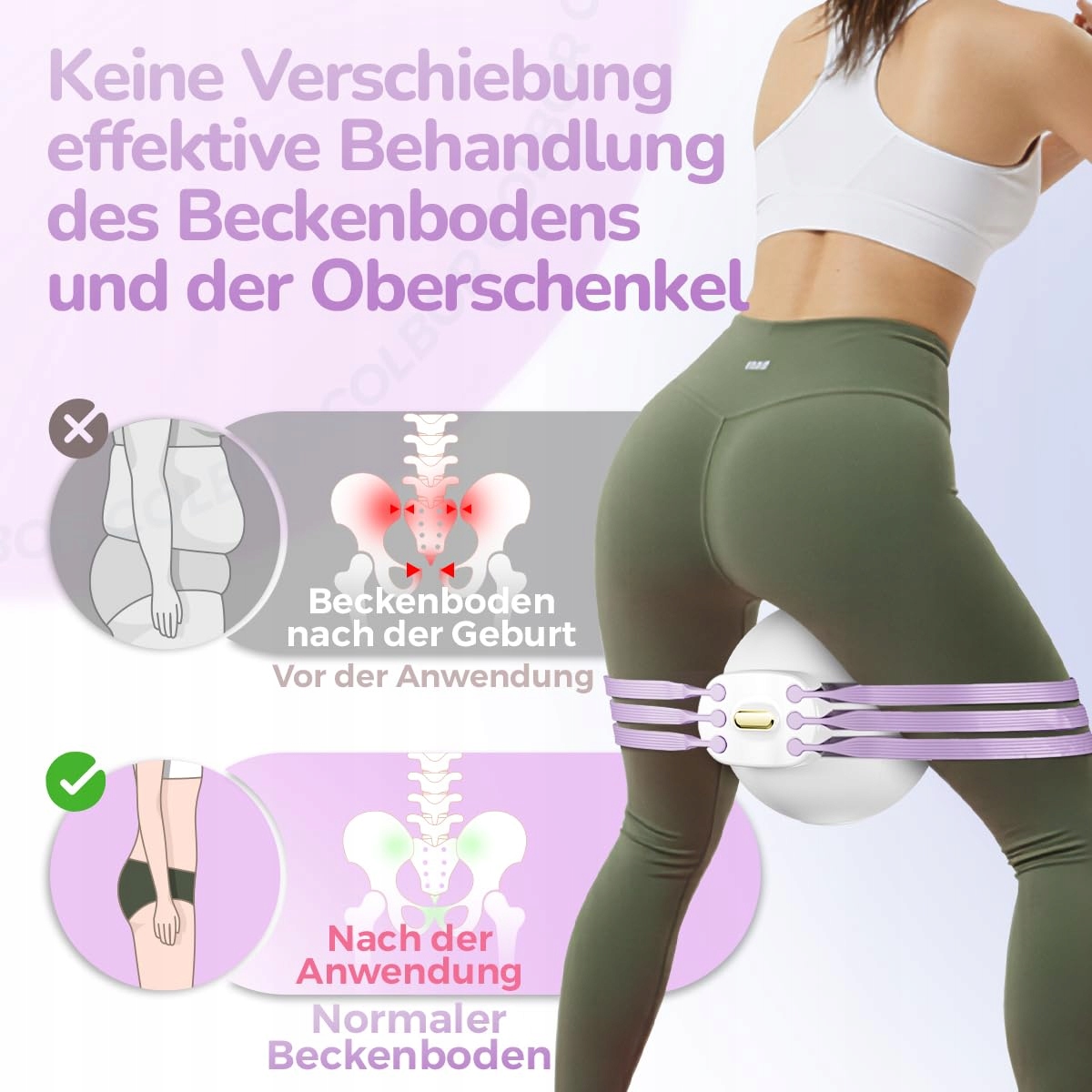 OBERSCHENKEL Trener Uda 10-120lb Regulowany Trener Mięśni Kegla — miniatura 6